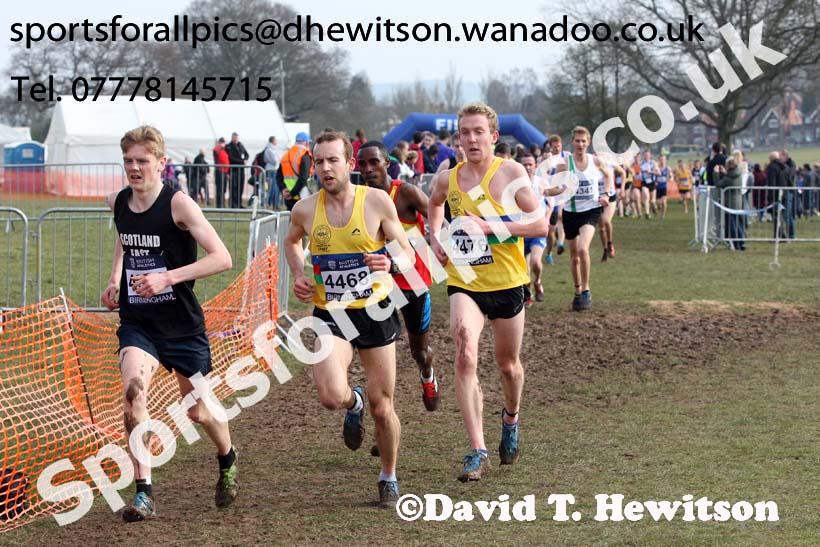 Senior mens 2016 Inter Counties Cross Country Champs. and Cross Challenge Final, Cofton Park, Birmingham. Photo: David T. Hewitson/Sports for All Pics